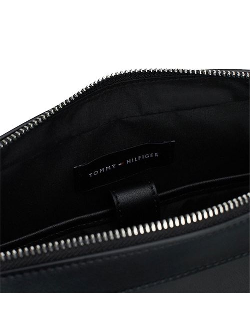 Corporate Laptop-Tasche mit Textur-Mix TOMMY HILFIGER | AMOAM12726.BDS